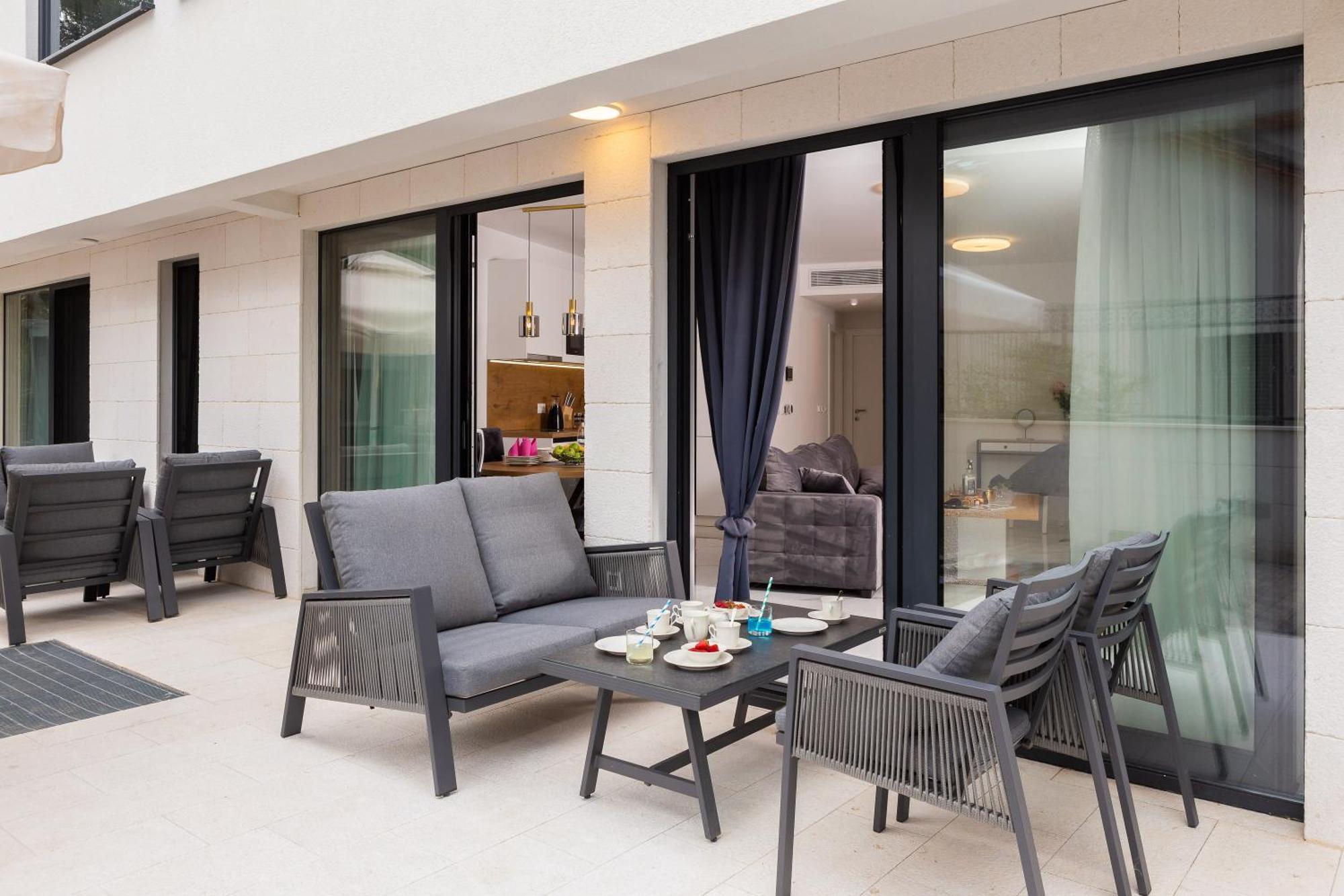 Beach Villa Valentina Trogir Chambre photo