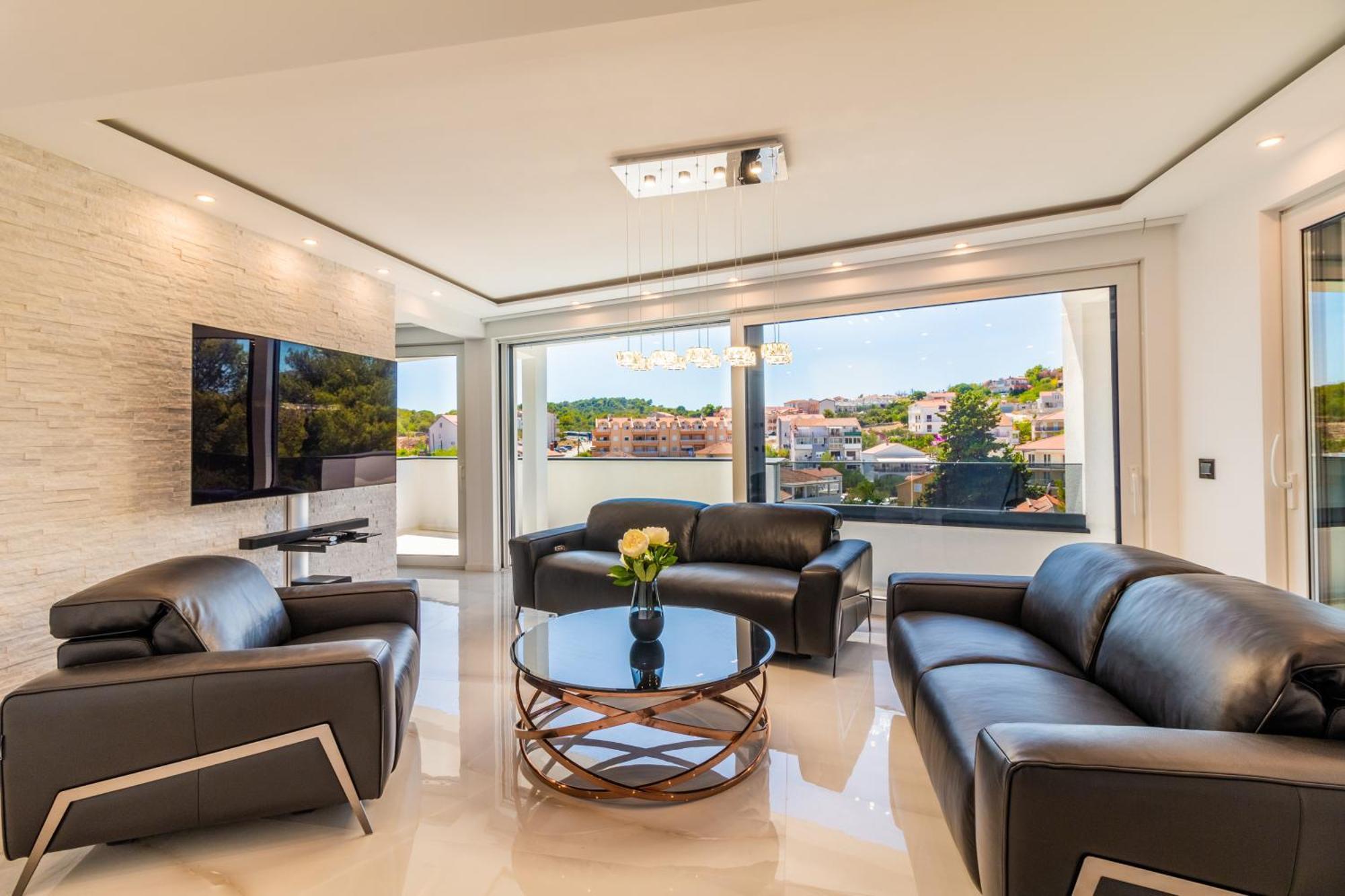 Beach Villa Valentina Trogir Chambre photo