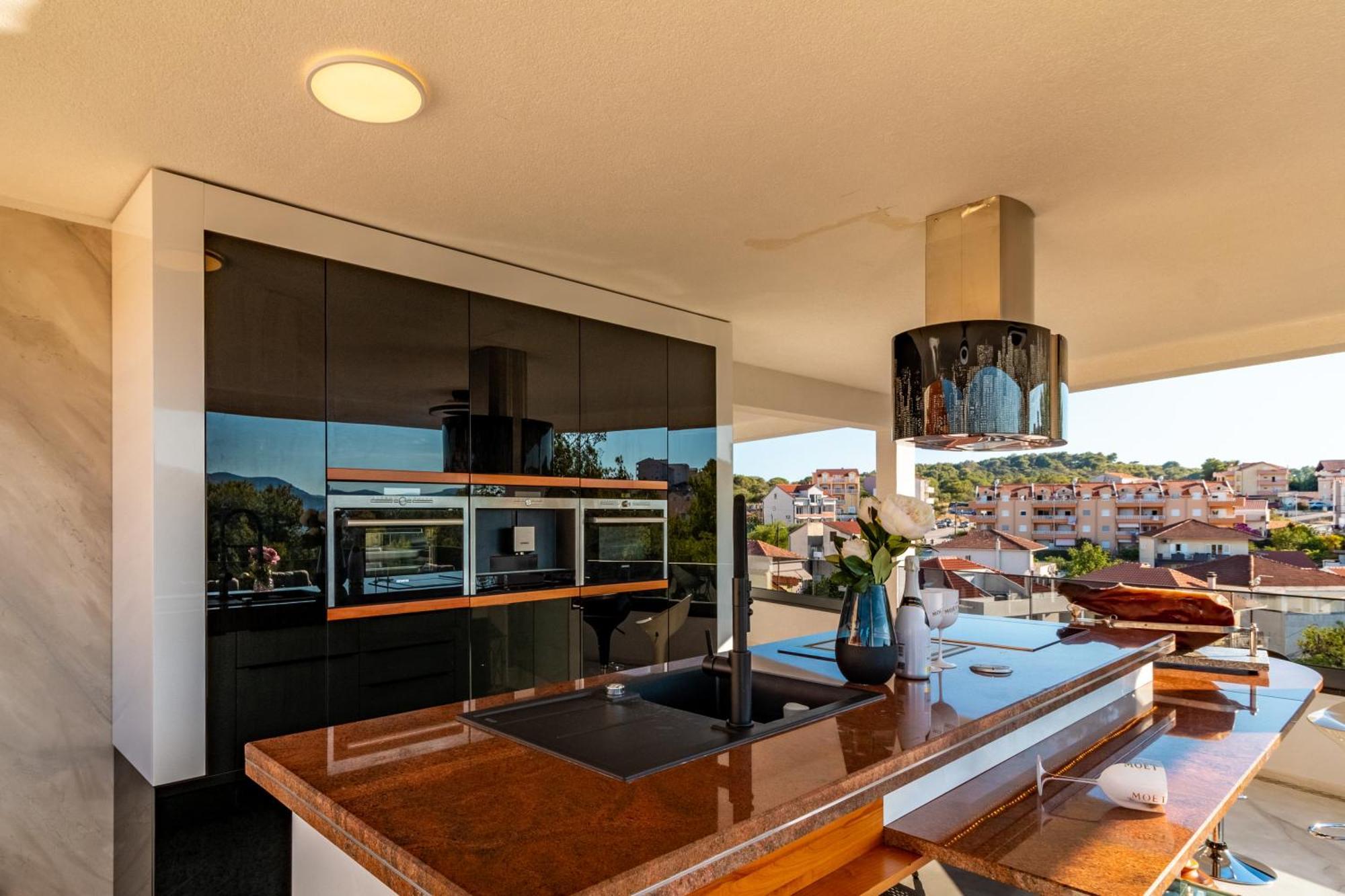 Beach Villa Valentina Trogir Chambre photo