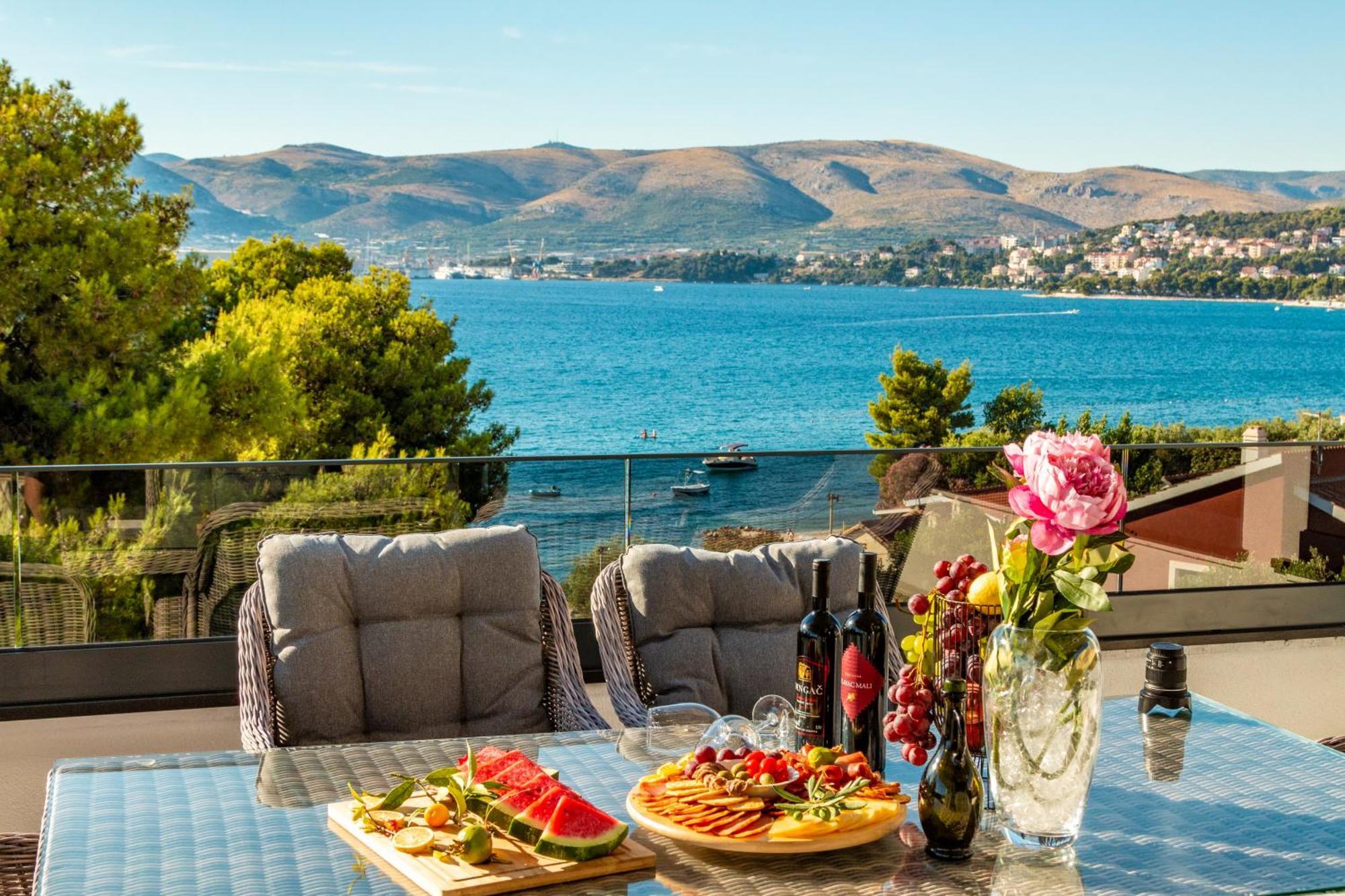 Beach Villa Valentina Trogir Chambre photo