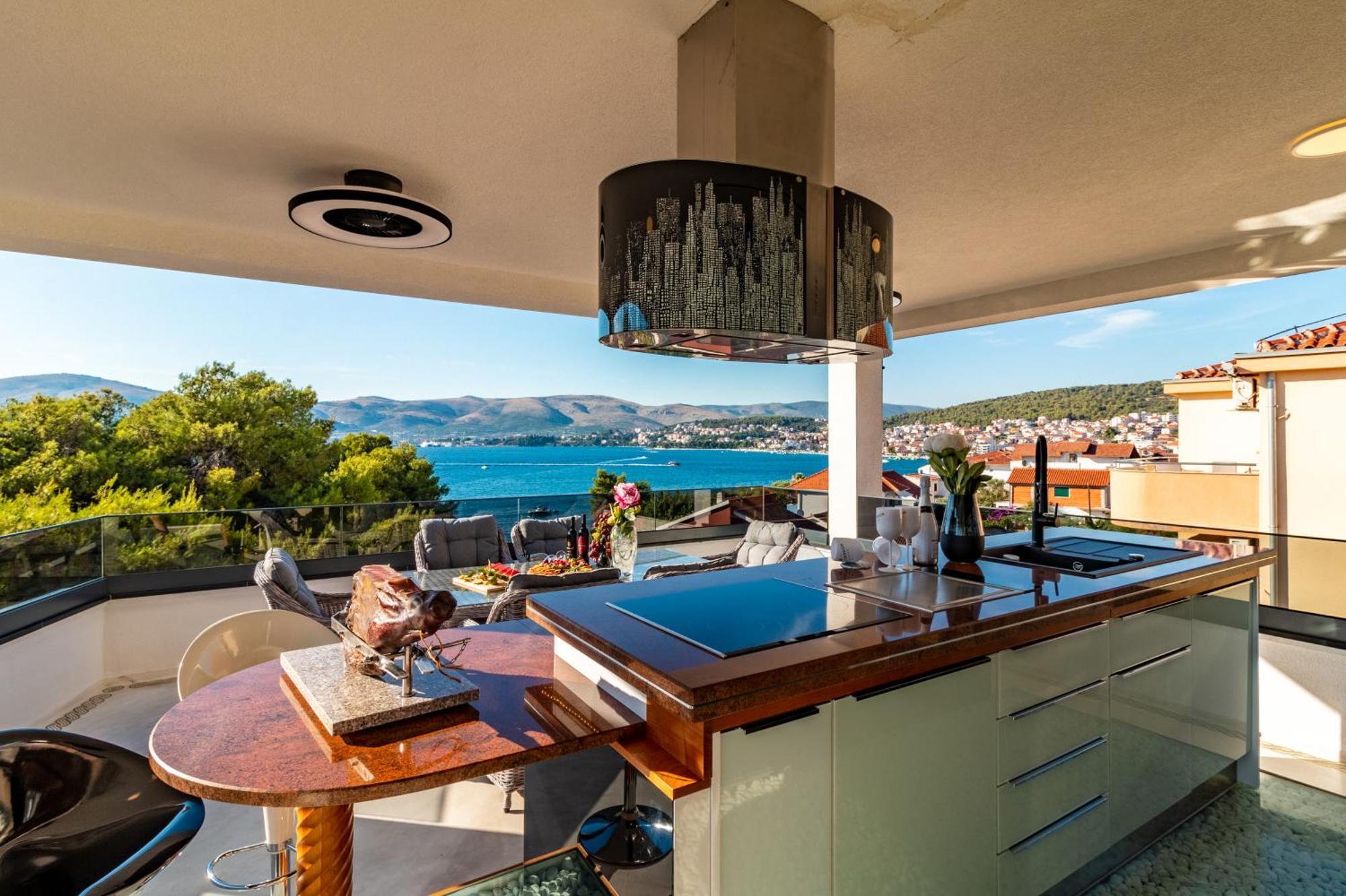 Beach Villa Valentina Trogir Chambre photo